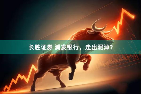 长胜证券 浦发银行，走出泥淖？