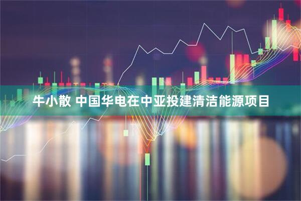 牛小散 中国华电在中亚投建清洁能源项目