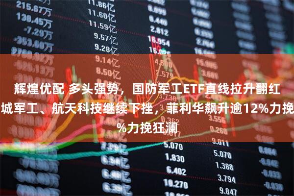 辉煌优配 多头强势，国防军工ETF直线拉升翻红！长城军工、航天科技继续下挫，菲利华飙升逾12%力挽狂澜