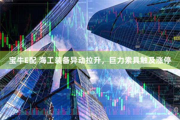 宝牛E配 海工装备异动拉升，巨力索具触及涨停